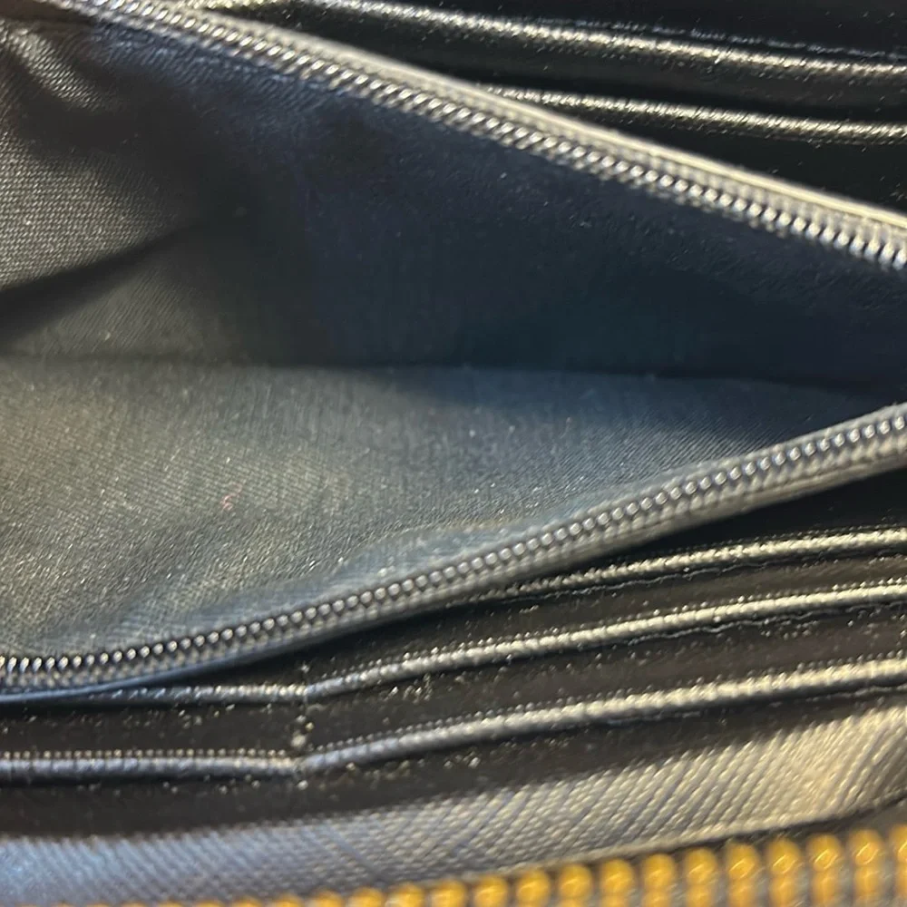 Fossil hardly used leather large wallet